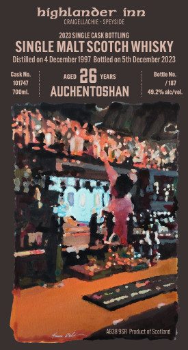 Annual Single Cask Release – Welcome to The Highlander Inn at the