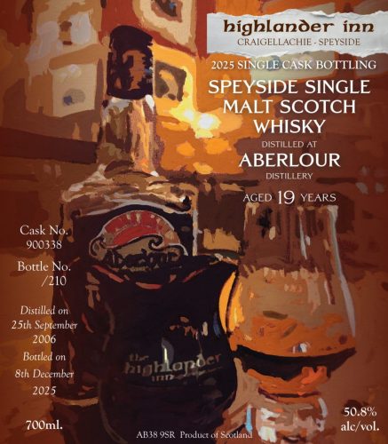 Aberlour 19yo for 2025 - Tasting note Alan Winchester