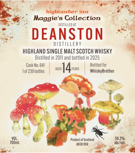 Deanstone14yo for South Africa - Whiskybrother
