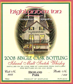 Highland Park 22yo for 2008